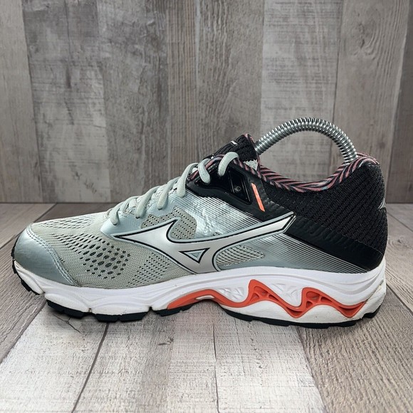 Mizuno Wave Inspire 15 Women's Running Shoes Sky Gray Silver Size 8.5 J1GD194403 - Picture 8 of 14